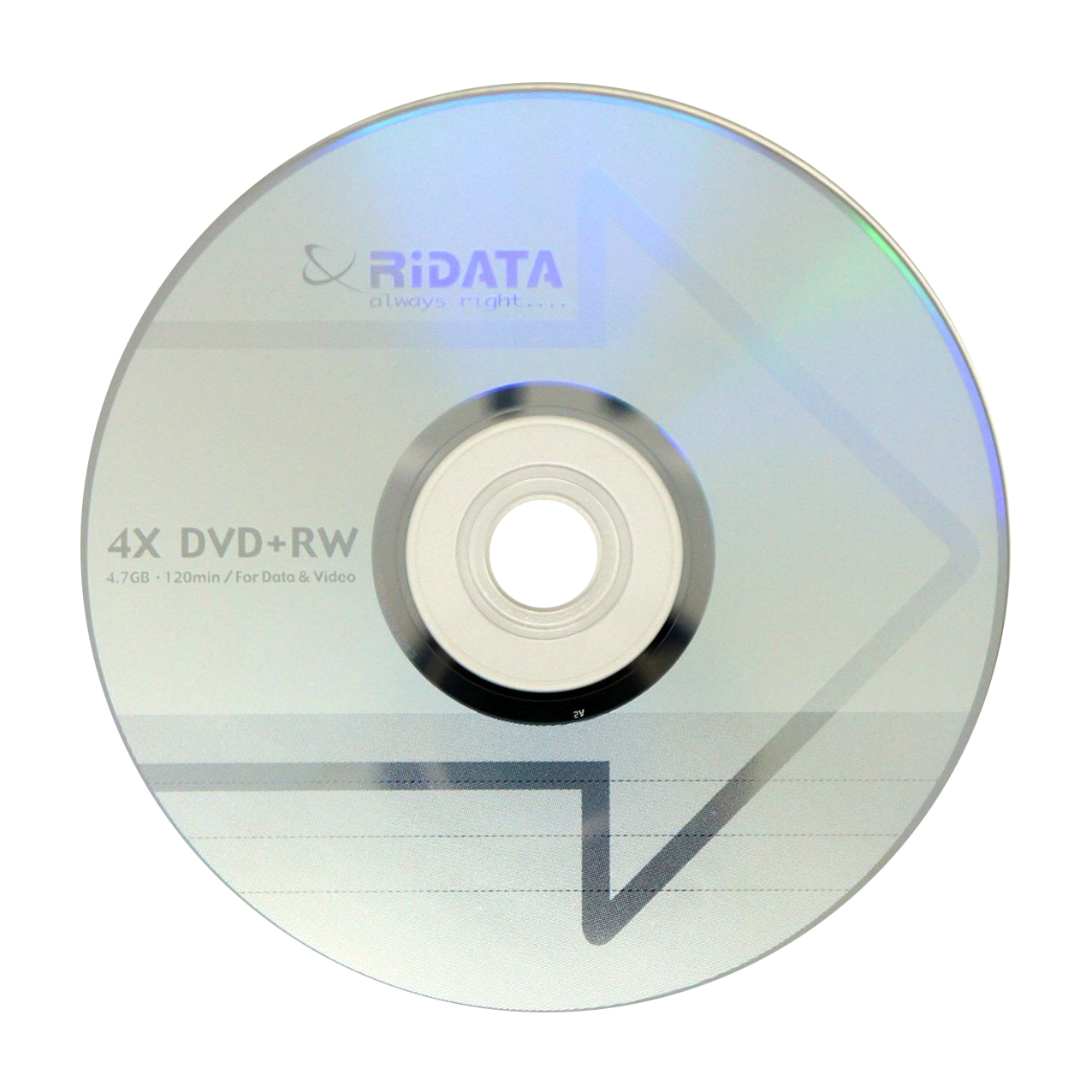 300 Pack Ridata DVD+RW 4X 4.7GB Silver Logo Rewritable DVD Plus RW  Re-writable Blank Recordable Media Disc 